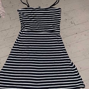 Striped maxi dress